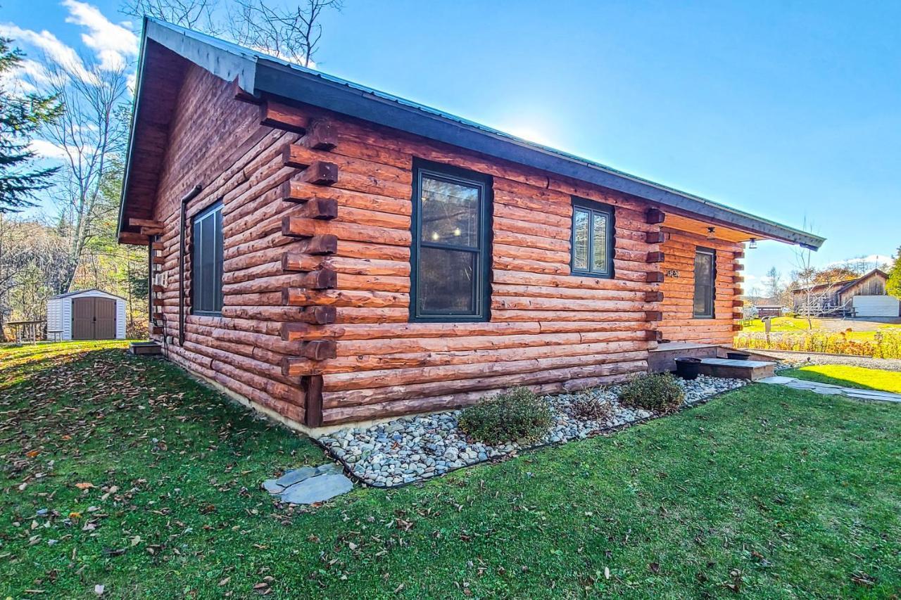 Blackbear Log Cabin Morrisville Dış mekan fotoğraf